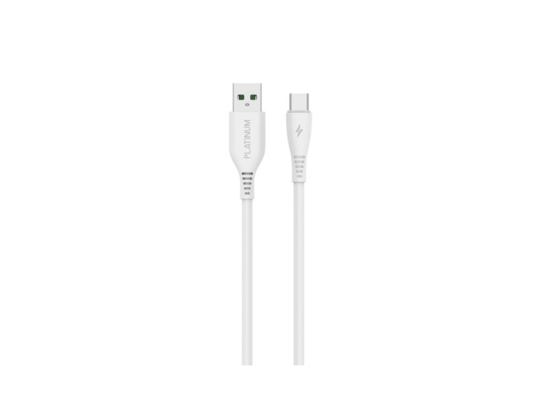Buy Platinum FLEX Series Cable Type-C 3.0A 1M - White in Qatar Buy Platinum FLEX Series Cable Type-C 3.0A 1M - White in Qatar